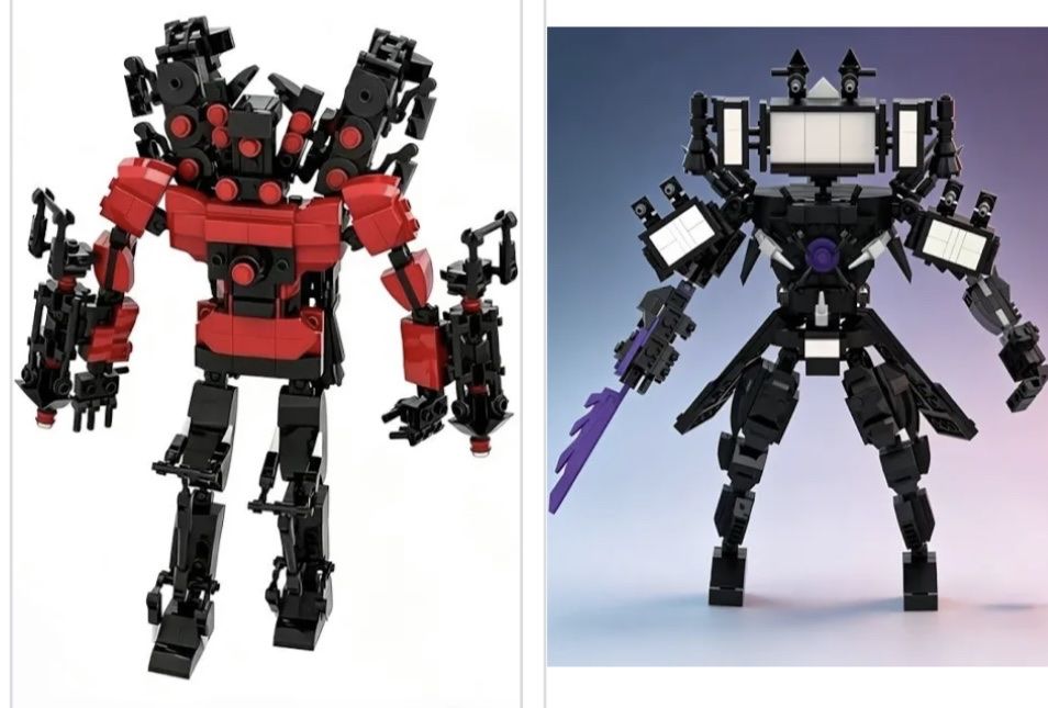 Kit di costruzioni: 3 Klemmbausteine Roboter – Usato da Domat/Ems venduto da anomis86 1