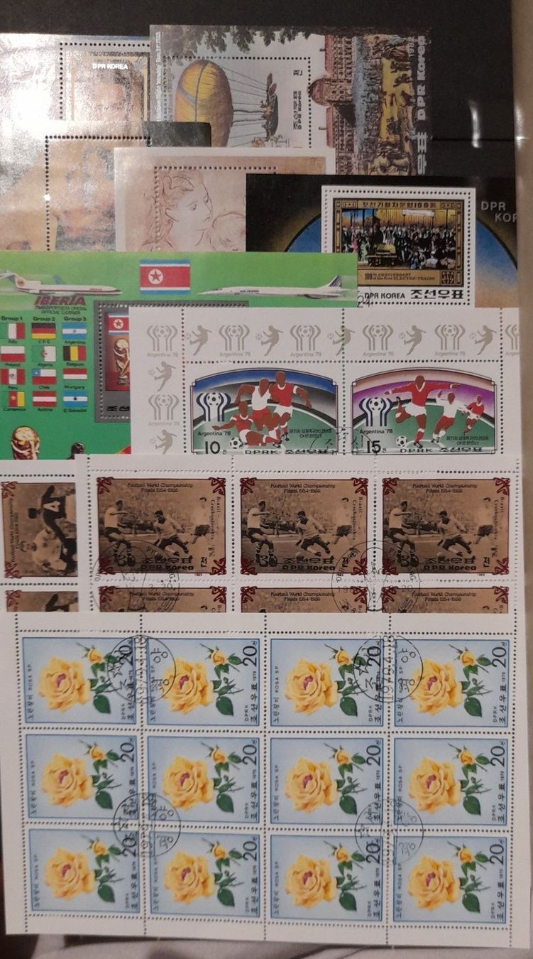 Tutti i francobolli: 20 Sonderblocks Korea – Usato da Balgach venduto da SIMEON27 1