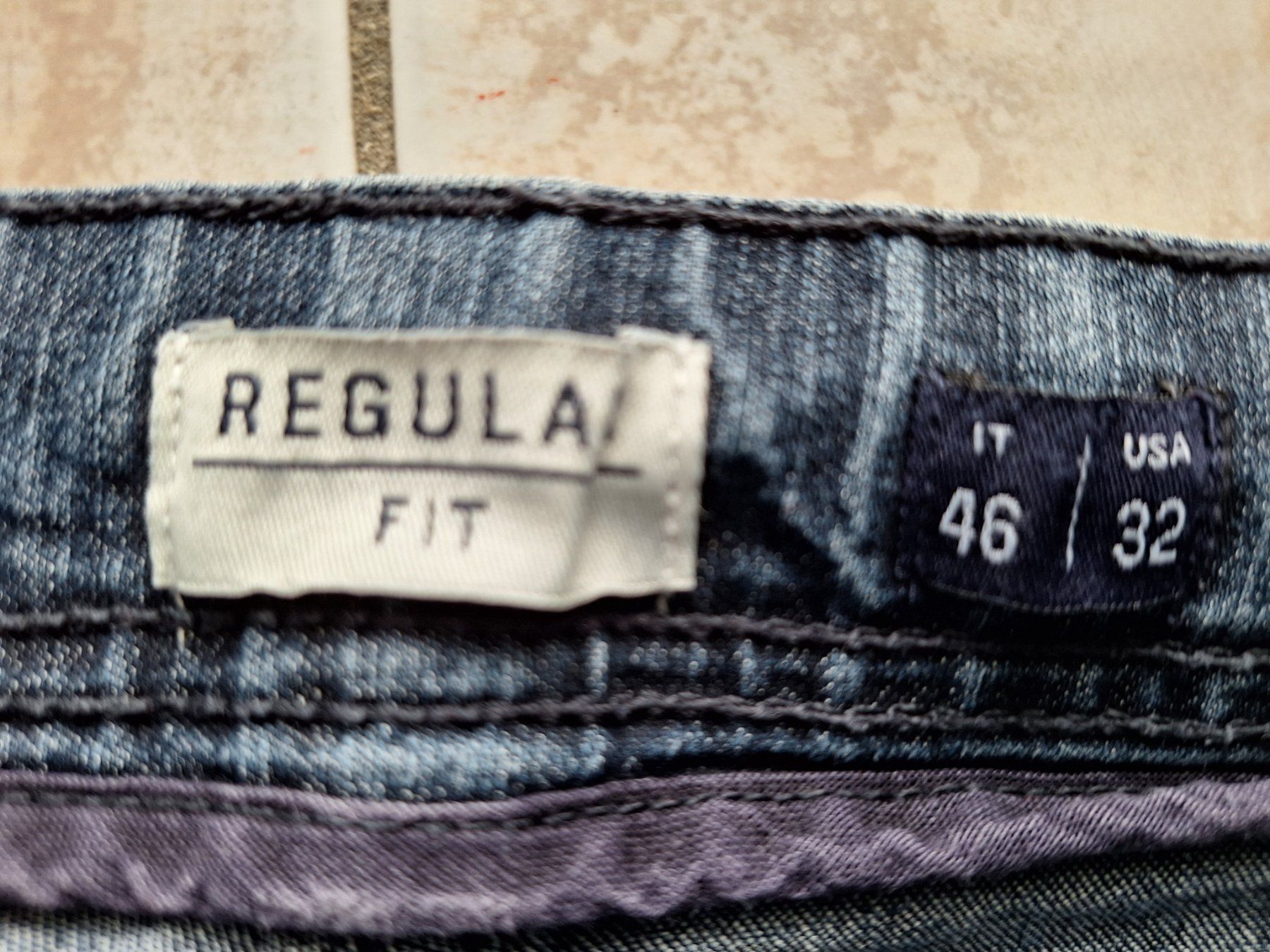 Jeans: Herren Jeans Gr. 46 Regular Fit, blau – Neuf (Voir description) à Starrkirch-Wil par LucyDog 1