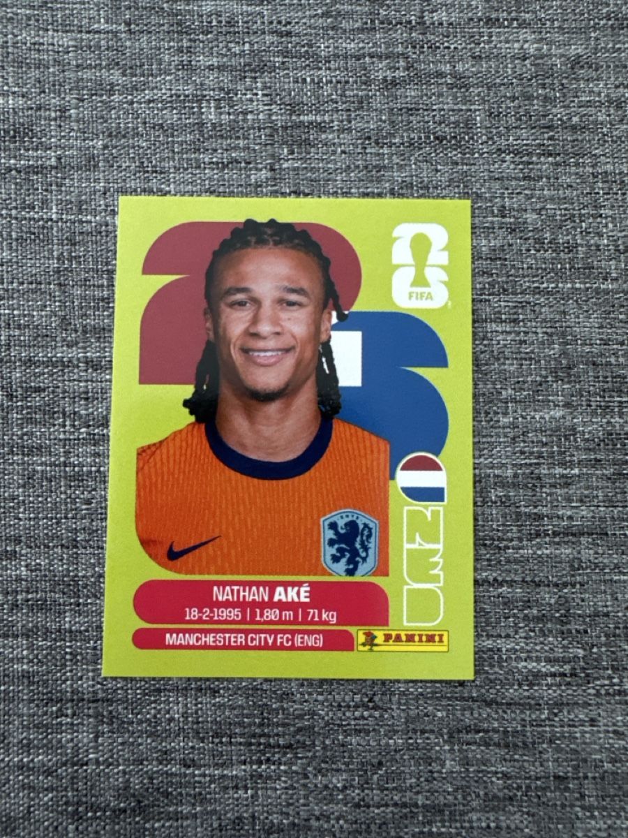 Panini Sammelbilder & Trading cards: Panini WM 2026 - NED 7 - Nathan Aké – Neu und originalverpackt aus Fribourg von wor_lp9t
