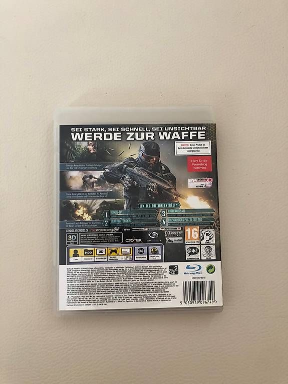 Jeux: Crysis 2 Limited Edition (Ps3 Spiel) – D'occasion à Gränichen par adr1an 1