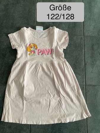 Süsses Paw Patrol Kleid, Grösse 122/128, Sommerkleid