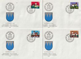 1979 Serie Pro Patria Einzel FDC