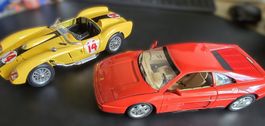 Ferrari Modelle, rot & gelb, Sammlerstücke!