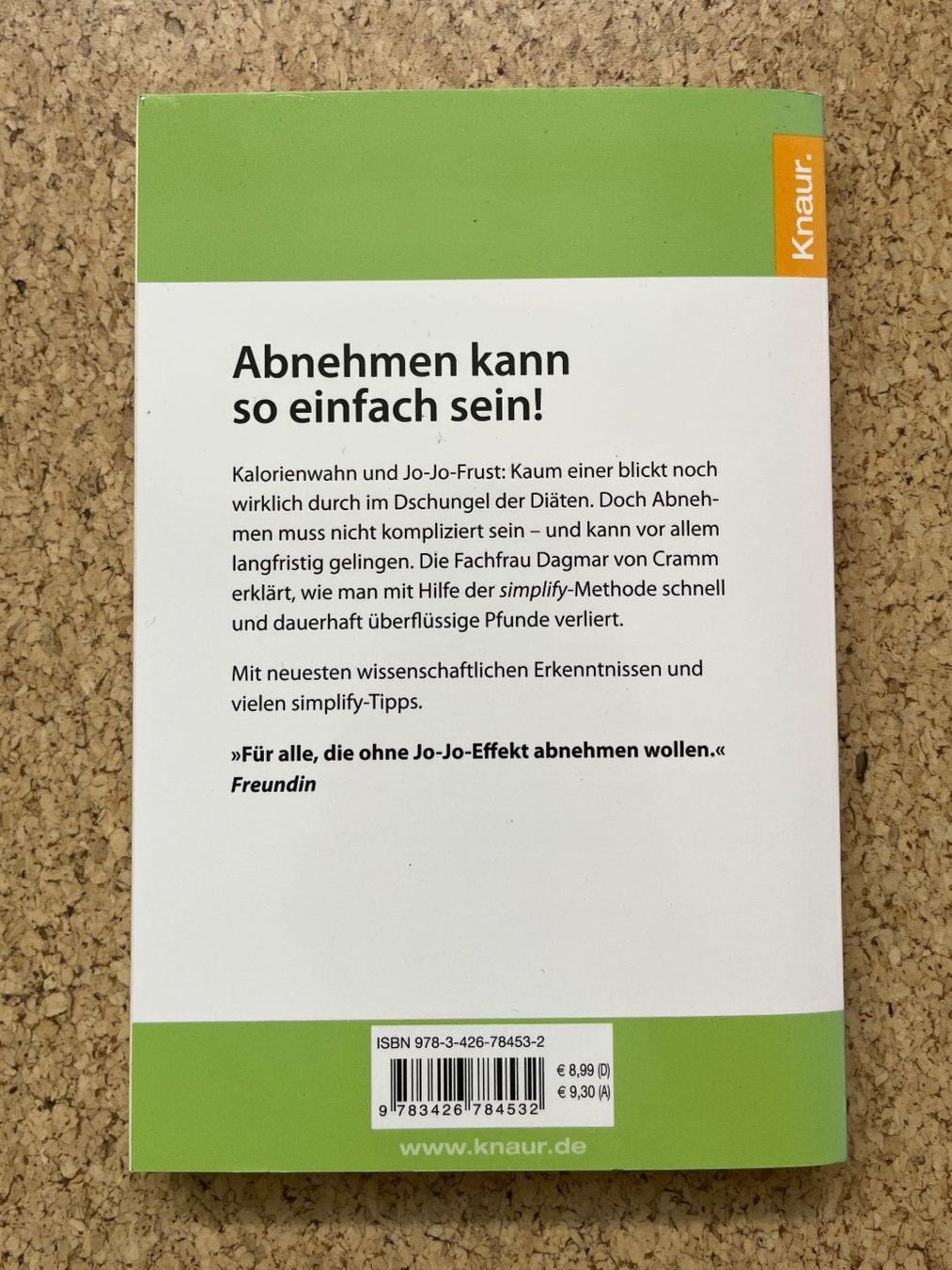 Libri: Bücherpaket - 2x Taschenbuch SIMPLIFY von Knaur. – Usato da Grosswangen venduto da Vita500 1