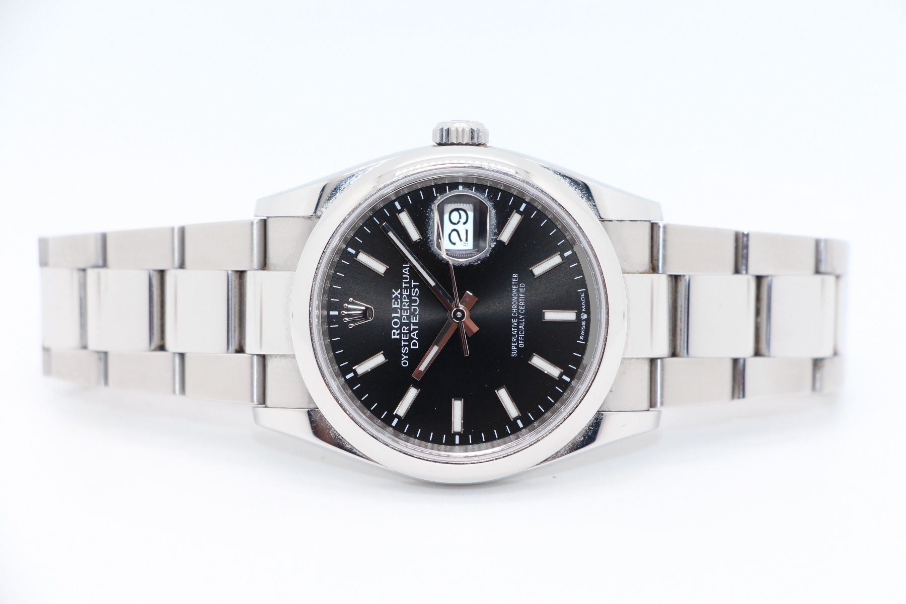 Rolex Orologi: Rolex Datejust 36 Schwarz Ref. 126200, Full-Set – Usato da Zug venduto da eMDi_Collection 1
