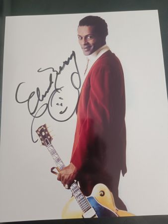 Chuck Berry  - handsigniert 20x25cm