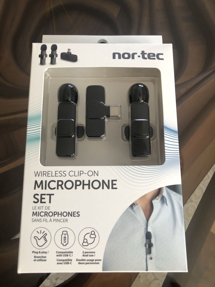 Mikrofone: ASMR Ansteckmikrofon-Set, Wireless, Neu & OVP! – Neu und originalverpackt aus Bibern SH von Anuja_20