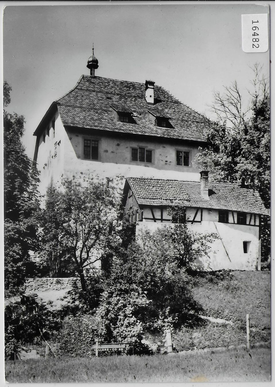 Lucchetti: Schloss Oberberg SG – Antico da Ettingen venduto da Kartenplanet