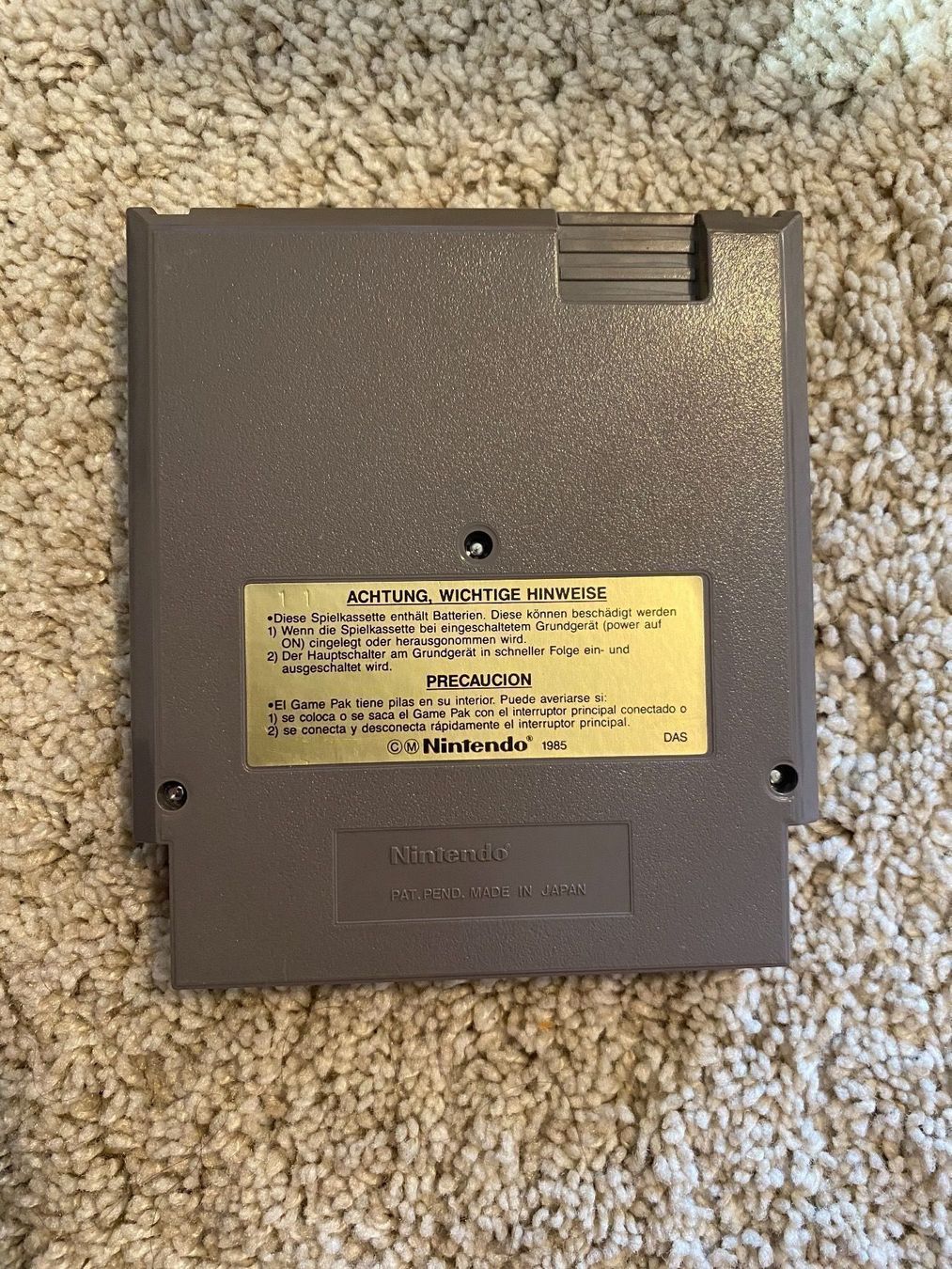 Nintendo Giochi: Shadowgate für Nintendo NES – Usato da Winkel venduto da RiMa95 2