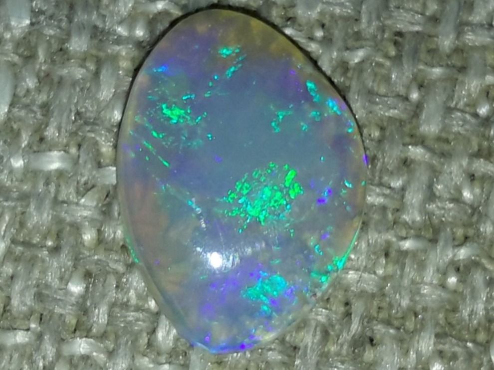 Pietre preziose: Australischer Flashfire Kristall Opal 1.36ct – Nuovo e nell'imballaggio originale da Uerkheim venduto da Winwinner 3