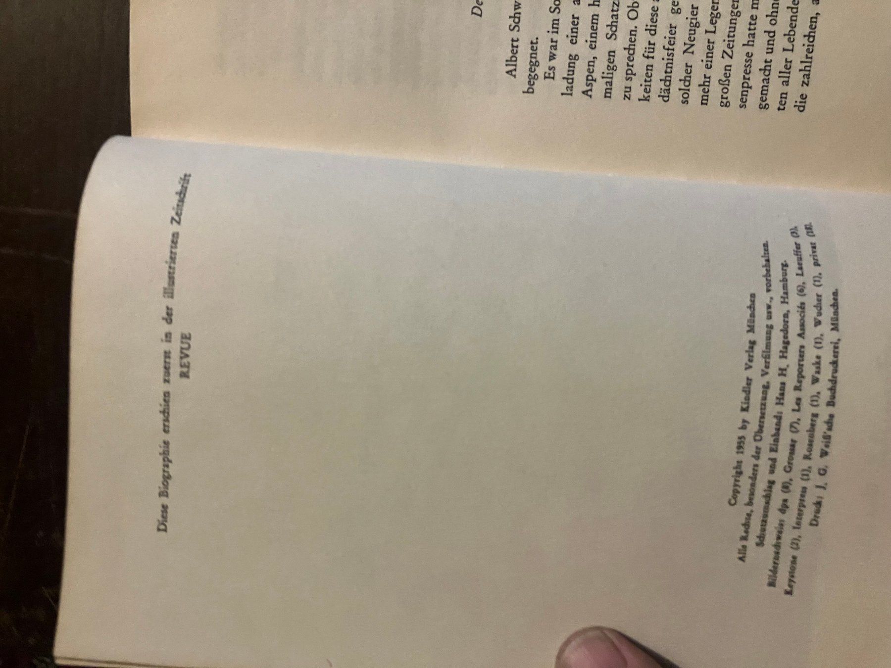 Livres: Albert Schweitzer Lesebuch - – D'occasion à Pfäffikon ZH par Einarrolf 4