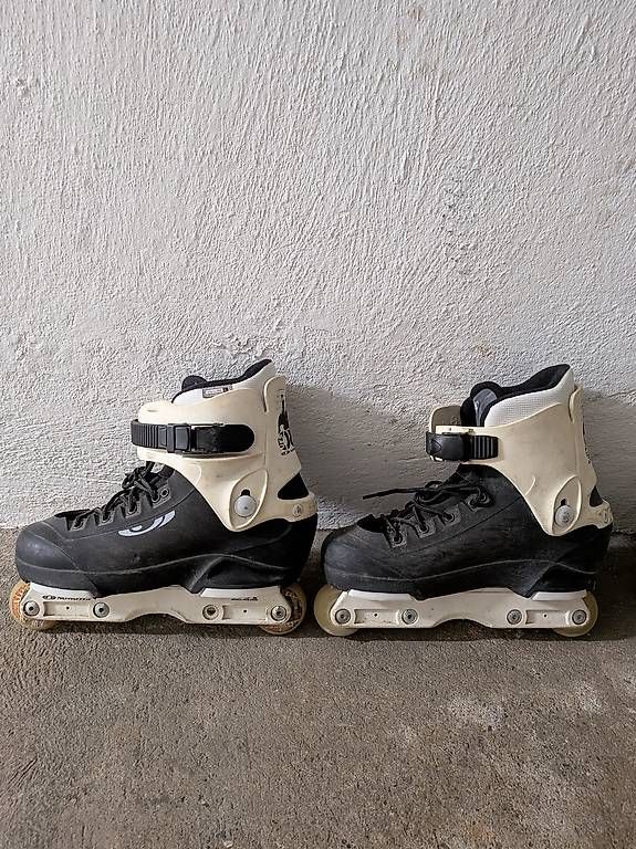 Pattini in linea & Pattini a rotelle: Salomon Freestyle Rollerblades Gr. 41 – Usato da Luzern venduto da Schoeni94
