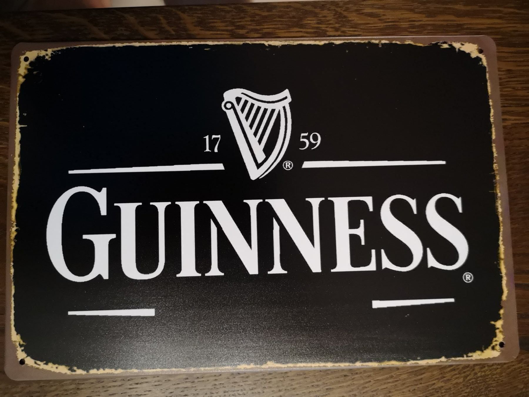 Insegne: Blechschild Guinness Vintage – Nuovo e nell'imballaggio originale da Wangen SZ venduto da Charlie_Firpo