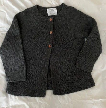 Gilet enfant gris ZARA taille 122