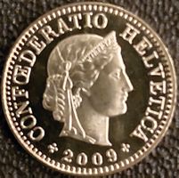 5 Rappen 2009 stgl. / aus Münzsatz