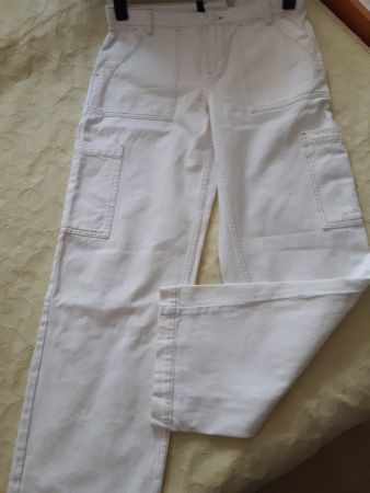 Hose Jeans  38/40 Weiß wie neu