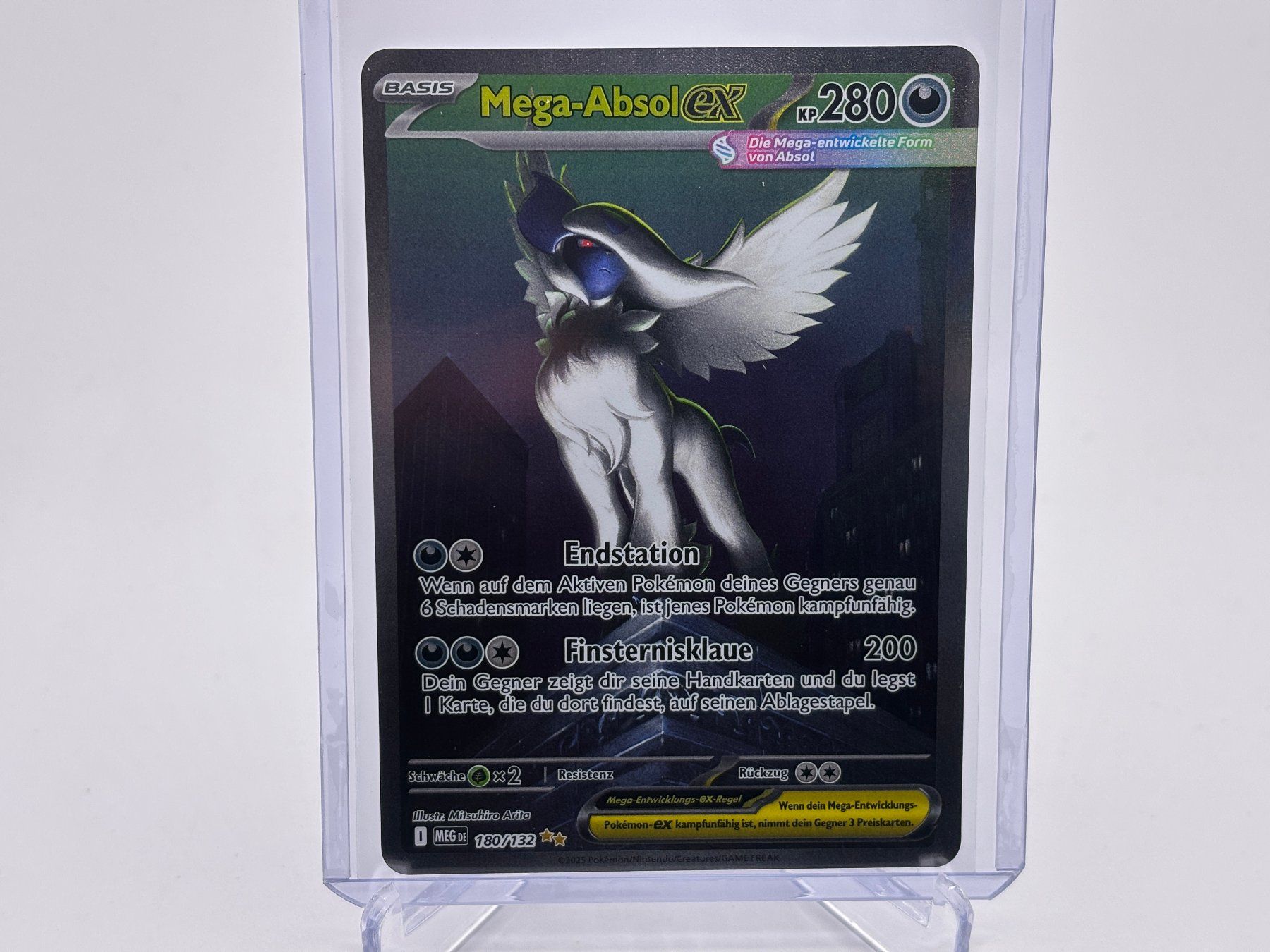 Pokémon Sammelbilder & Trading cards: Mega-Entwicklung - Mega Absol ex  (MEG 180) - DE – Neu (gemäss Beschreibung) aus Allschwil von Bullach
