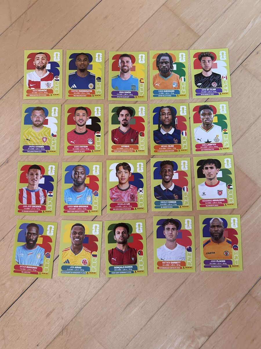 Panini Carte collezionabili: Panini 2026 - Auswahl – Nuovo (secondo la descrizione) da Pany venduto da Colin_Carl_32