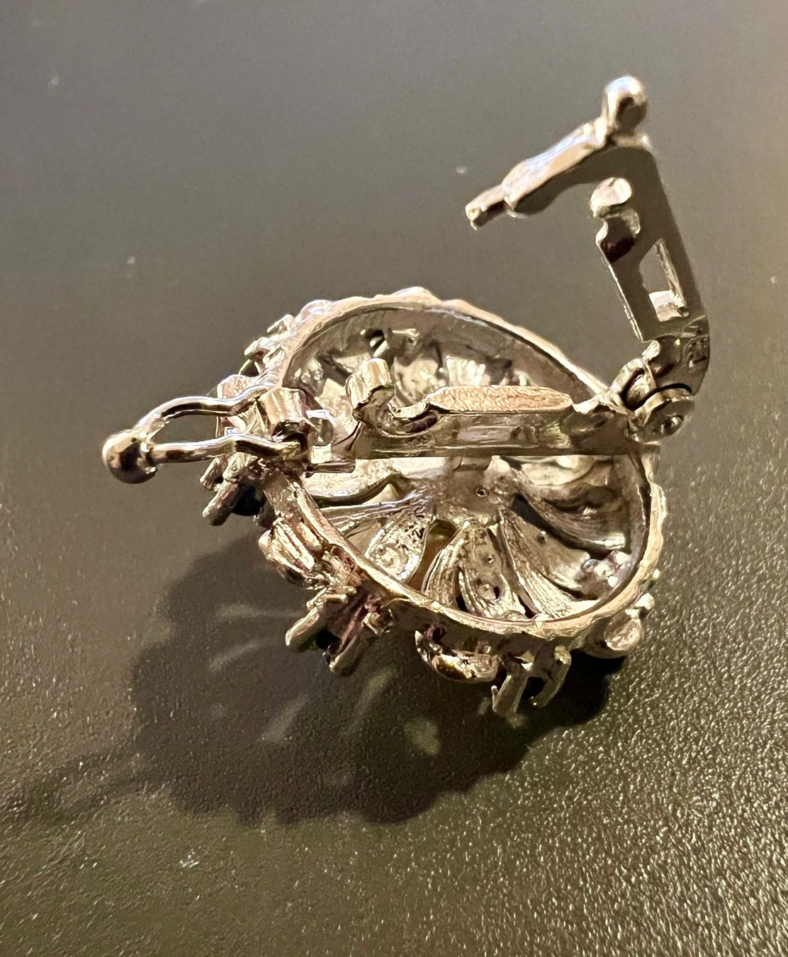 Broches & Aiguilles: Silber-Brosche mit Steinen – D'occasion à Chur par Penting1935 4