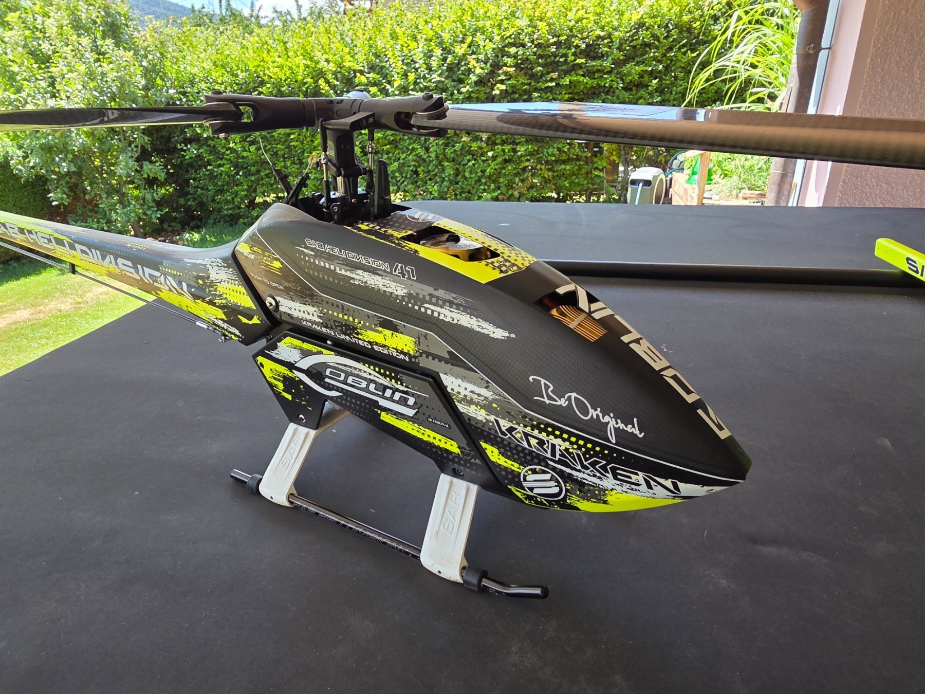 SAB RC Modellbau: Goblin SAB Kraken 700 3 blades - full eletronic! – Gebraucht aus Courtelary von Jejouille 8