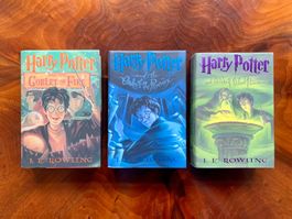 Harry Potter / Band 4 - 6 / Englisch / 1st American Edition