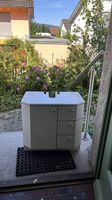 Waschbecken, Unterschrank zu verschenken