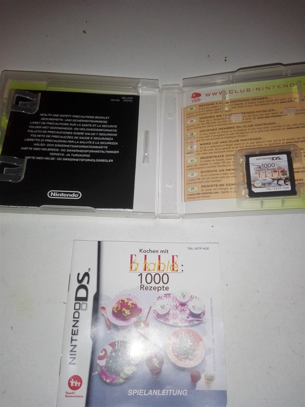 Nintendo Giochi: Kochen mit Elle à table: 1000 Rezepte    (DS) – Usato da St. Gallen venduto da elk2020 4