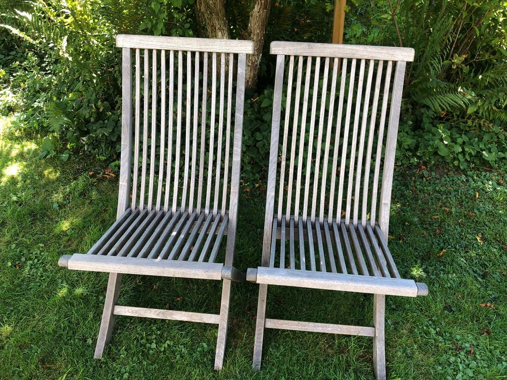 Gartenstühle aus Holz Kaufen auf Ricardo