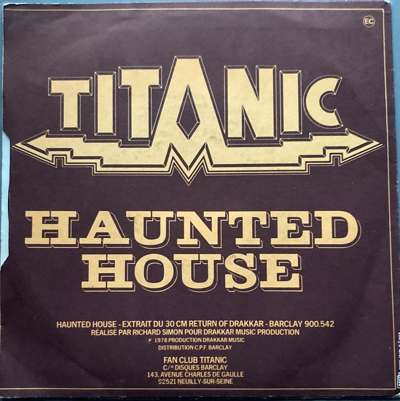 Vinyles: TITANIC - NEW ORLEANS – D'occasion à Poliez-Pittet par Newtown-Records 1