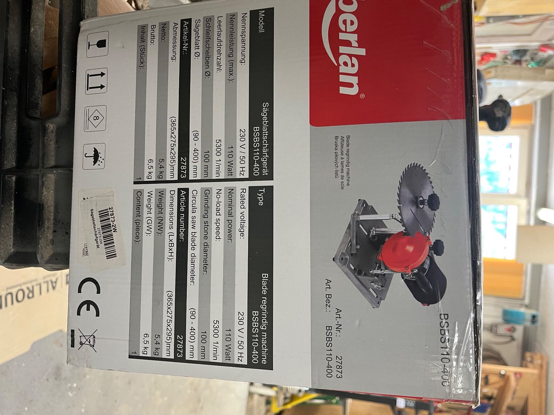 Schleifen & Polieren: Sägeblatt Schleifmaschine – Gebraucht aus Ried (Muotathal) von lauibach 1