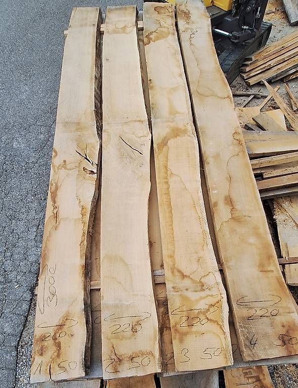 Articoli in legno: Eichenbretter 50mm/ 12 Stück/ 3m / Lufttrocken – Usato da Waldkirch venduto da bauprofi87 2