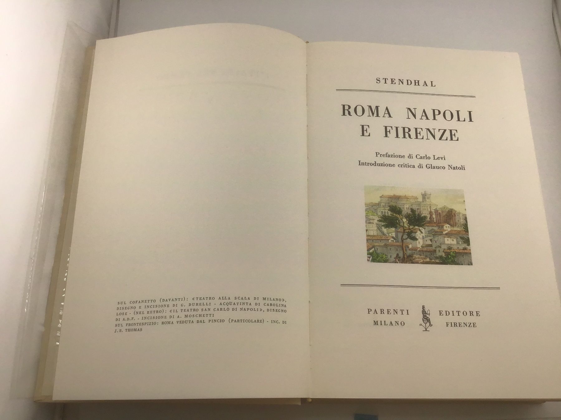 Libri: Stendhal, Roma Napoli e Firenze, Parenti Editore, 1960 – Nuovo (secondo la descrizione) da Nods venduto da loredana18 3