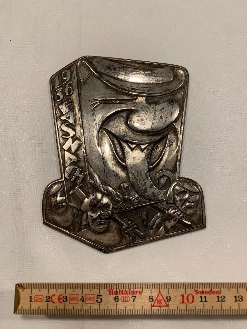 Placchette & Badge: Fasnacht COMITÉ ZUGSPLAKETTE 1936 – Usato da Basel venduto da fasnachtsoutlet1965