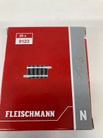 Fleischmann Spur N 9123 geb. Gleis R1 7,5, 20 St. neu in OVP