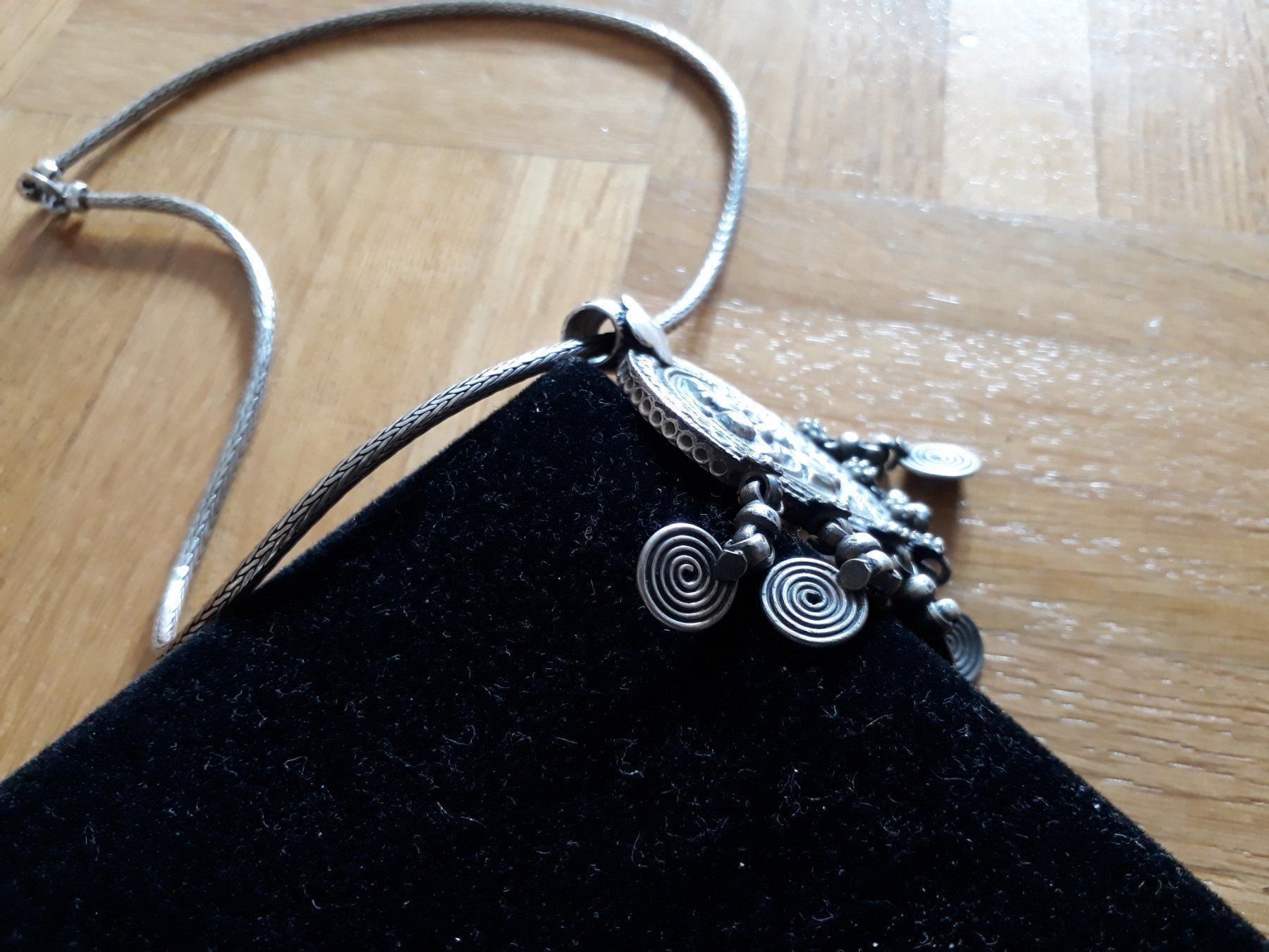 Catenine: Silber Snake Kette aus Indien – Usato da Zürich venduto da Gillheri 4