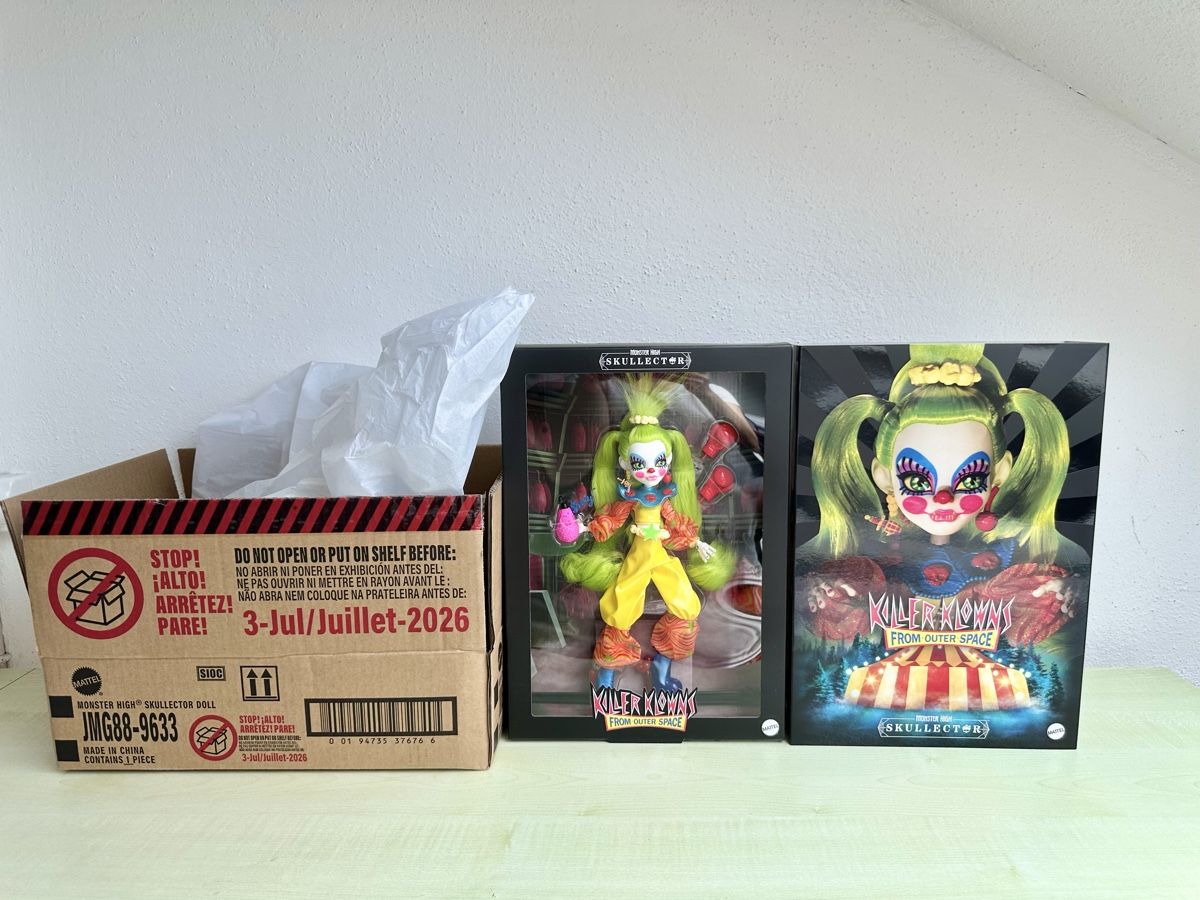 Bambole: Monster High Skullector Killer Klowns – Nuovo e nell'imballaggio originale da Zürich venduto da Kat_5557 1
