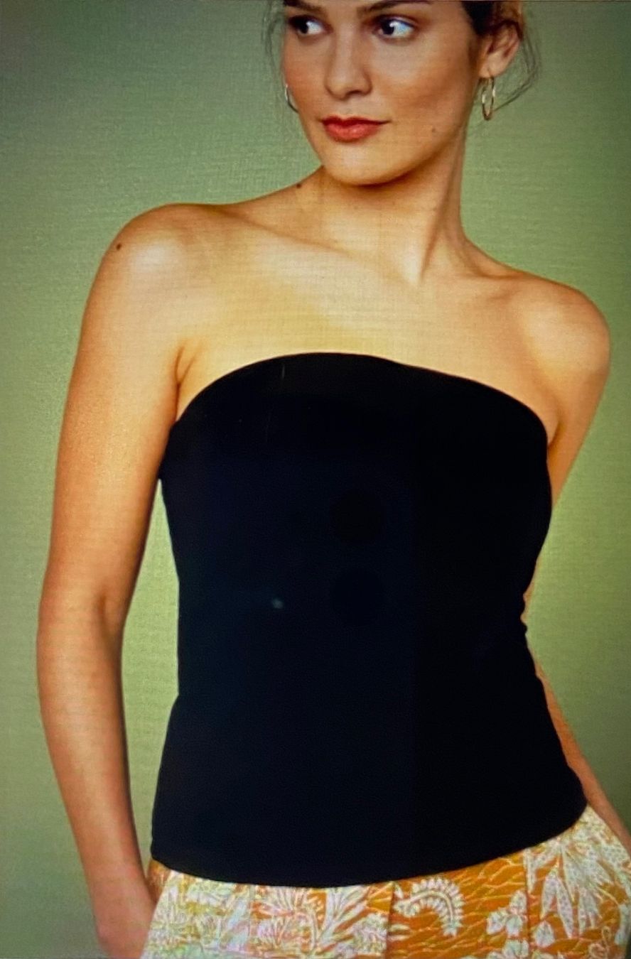 Next Tops: NEXT Top bandeau noir coton stretch 42 – Neu (gemäss Beschreibung) aus Genève von kik_8jd6 3