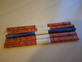 5 Bastelpapier Rollen, Inspiration, Transparentpapier