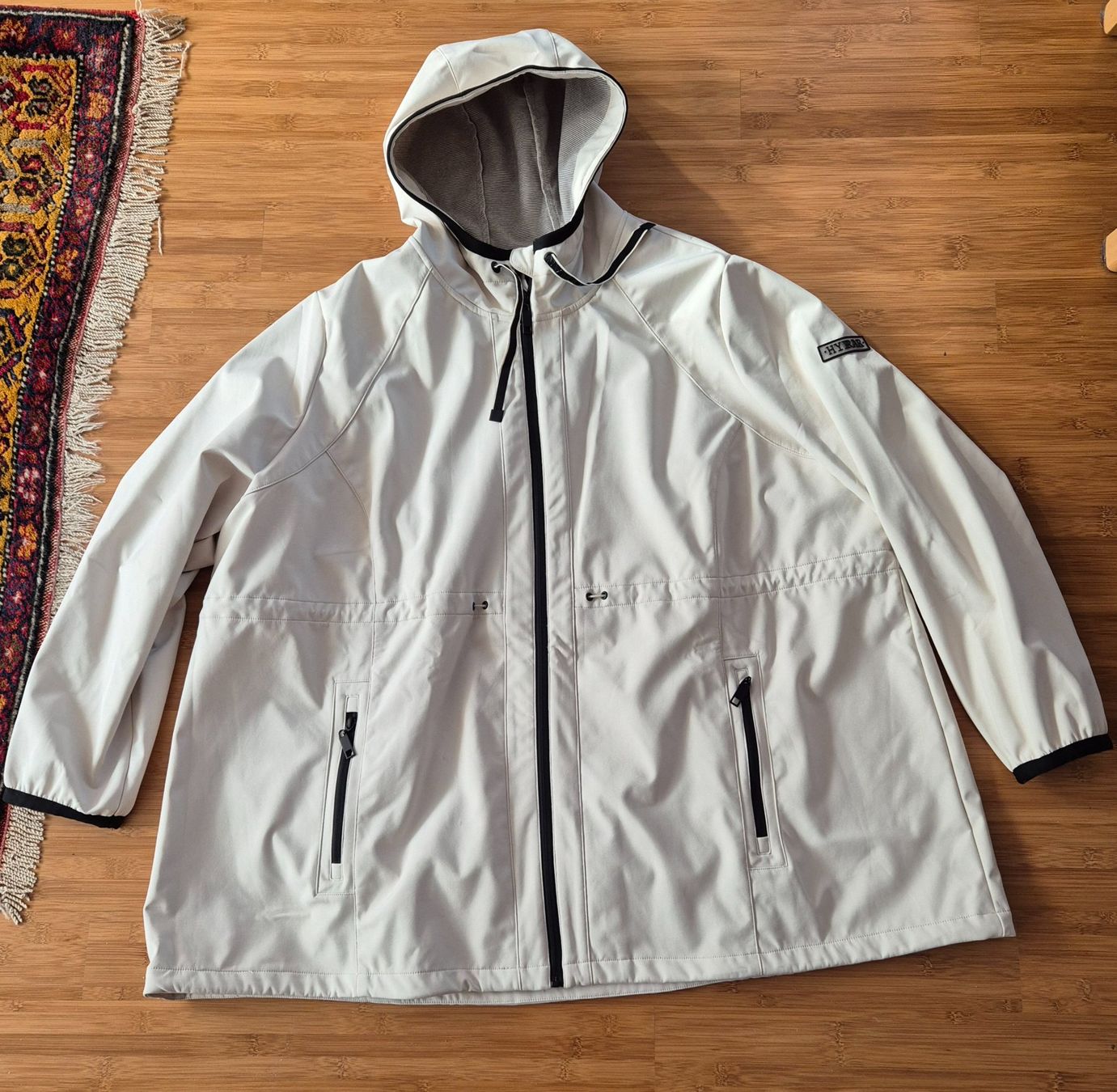 Ulla Popken Giacche: Ulla Popken - HYPRAR Light-Softshelljacke Linen White 58/60 – Nuovo (secondo la descrizione) da Zeiningen venduto da Carettacaretta69 1