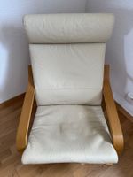 IKEA PÖANG SESSEL LEDER
