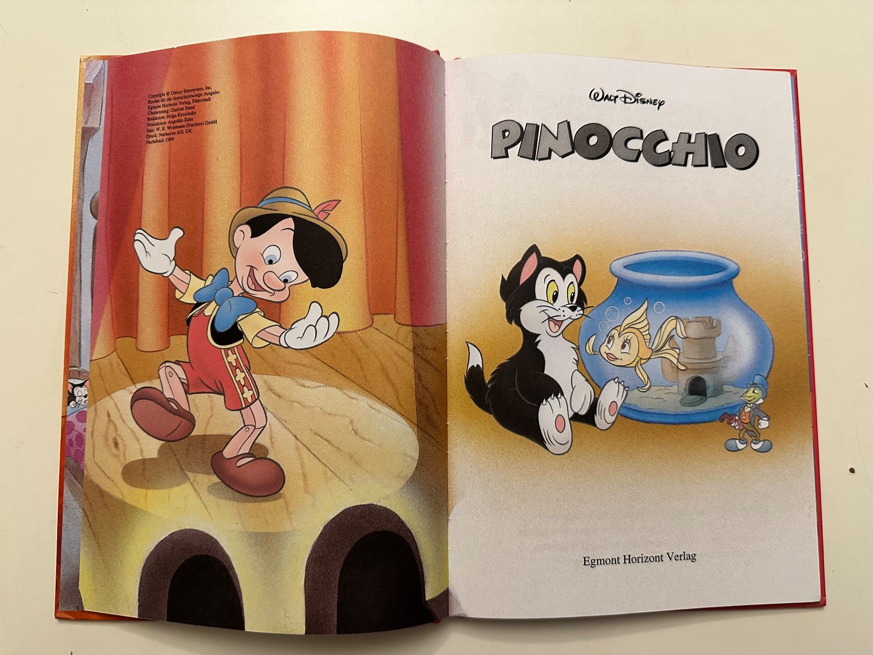 Bücher: Wald Disney präsentiert: PINOCCHIO – Gebraucht aus Münsingen von Ganjam 3