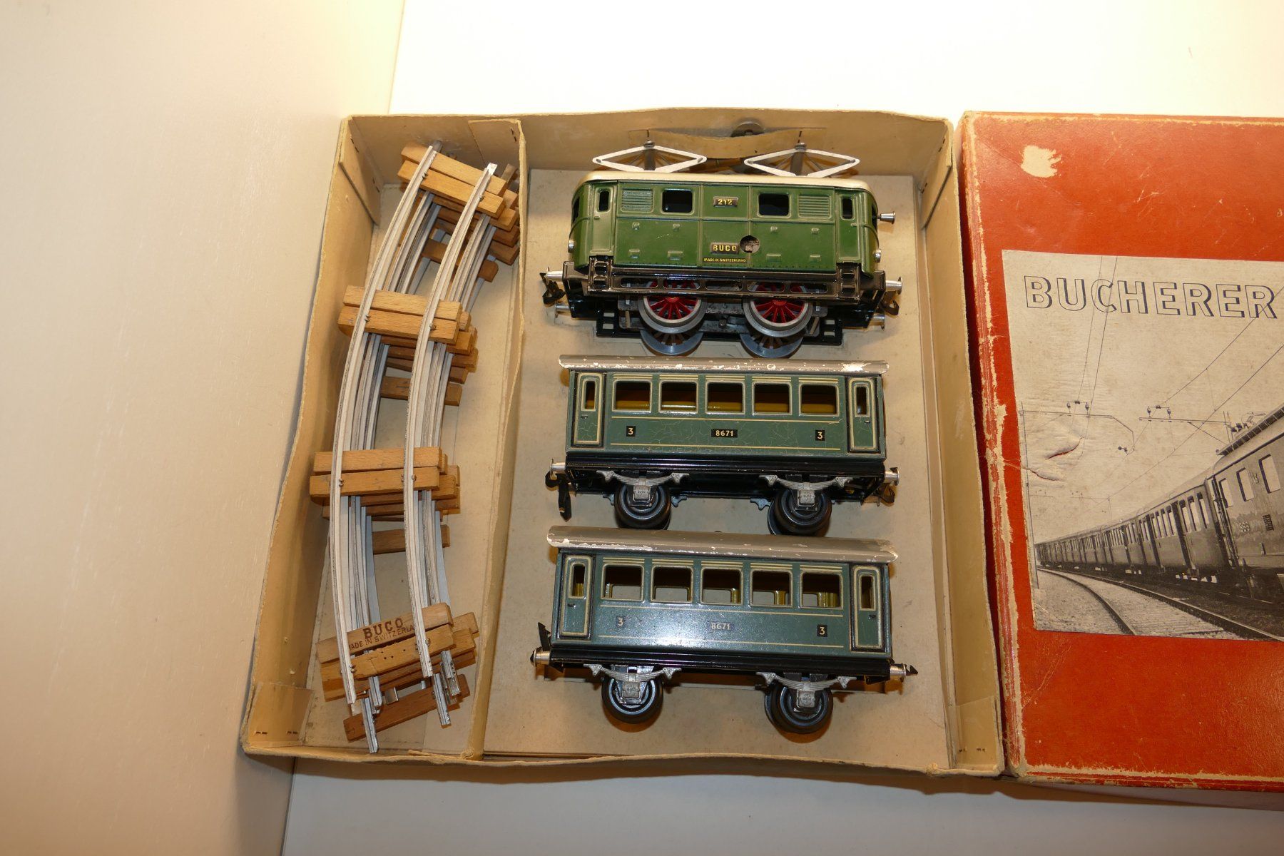 Buco Modellini di ferrovie: Buco/Bucherer 0: Original SBB Set – Usato da Niederhasli venduto da rail-duerst 1