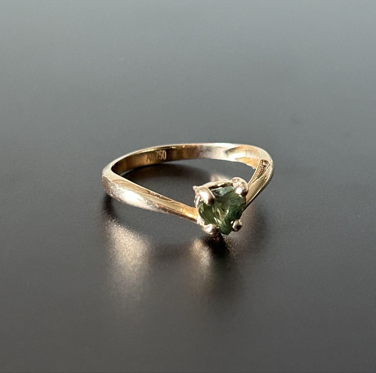 Anelli: Bague coeur en or 750 – Usato da Zürich venduto da malia. 1