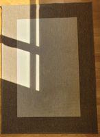 Teppich rechteckig braun und beige gebrauchter Zustand