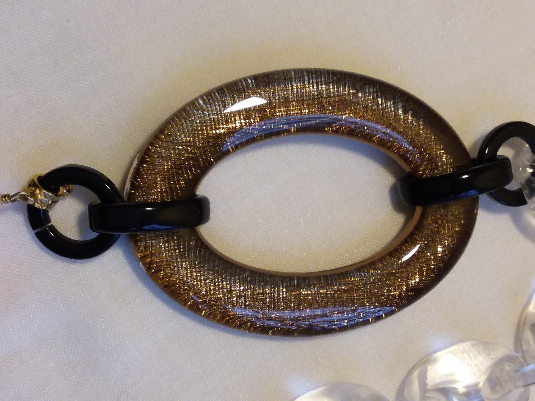 Catenine: Vintage 80er Jahre Statement Halskette Collier – Usato da Zürich venduto da gutsan 2