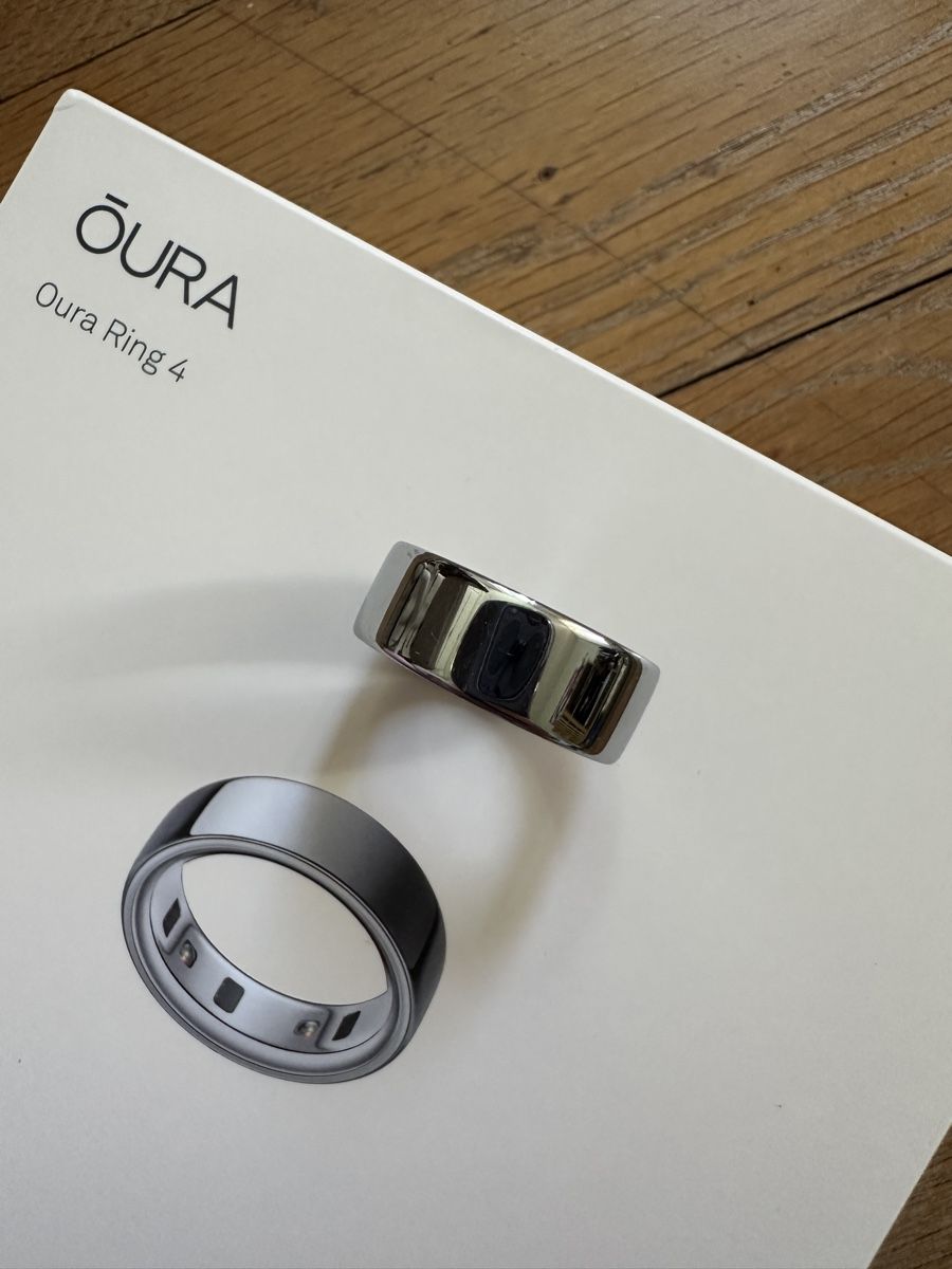 Oura Ringe: Oura Ring 4, Grösse 6, Silber - Top Zustand! – Neu (gemäss Beschreibung) aus Luzern von Johannas-flohmarkt