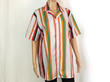 2er Set Damen Sommer Kurzarmhemden Gr. L