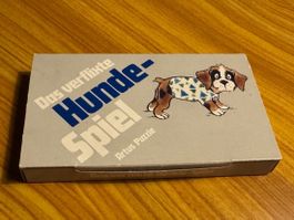 Das verflixte Hundespiel Spiel Puzzle Rätsel Vintage