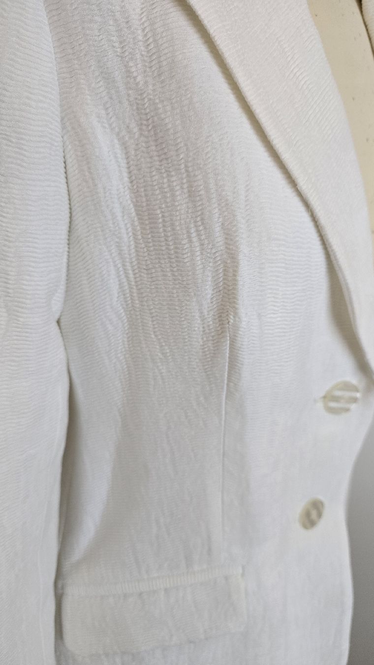 Na-kd Giacche: veste blanche neuve ceintrée taille 34 – Nuovo e nell'imballaggio originale da Genève venduto da Saleena 5